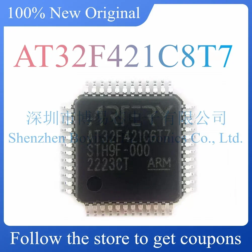 

NEW AT32F421C8T7 Original Product.LQFP-48