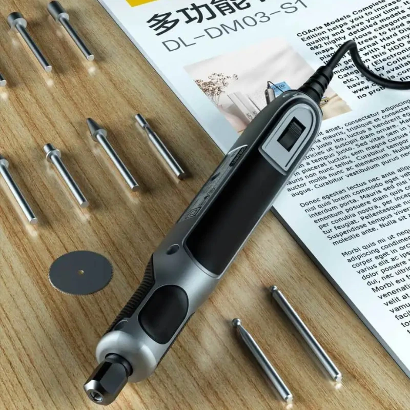 Youpin Engraving Pen Grinder USB Cordless Rotary Tool DIY Kit Mini Polishing Variable Speed Power Tool Set Wireless Drill