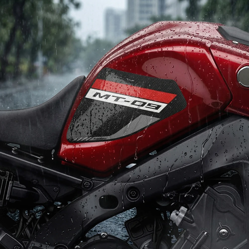 

Motorcycle Fuel Tank Pad Side Knee Grip Mat for Yamaha MT-09 2021-2024 Sticker