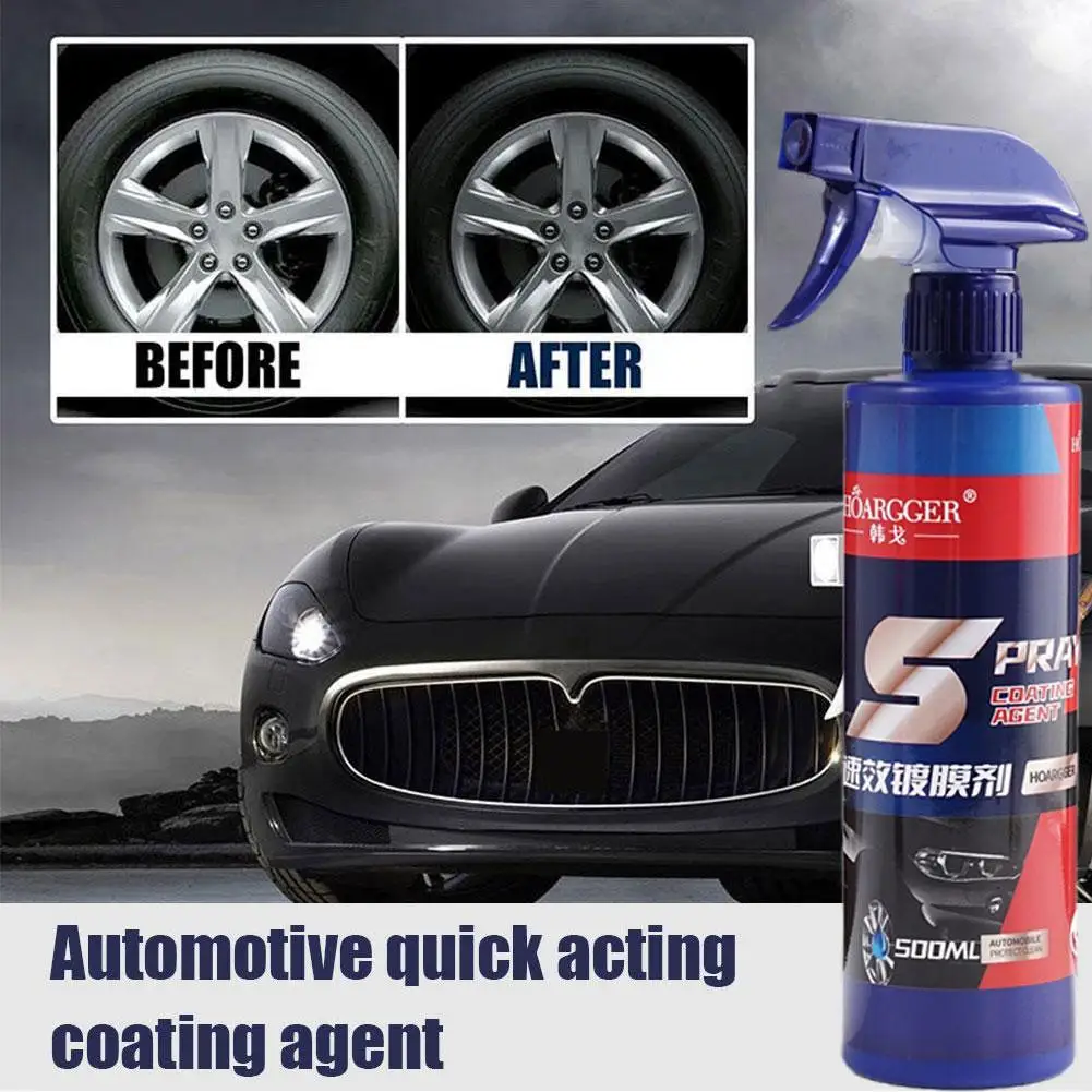 500ML Anti Scratch Car Coating Ceramic Auto Car Paint Coating Paint Hydrophobic Kit Super Liquid Repair Sealant Protection I4E4