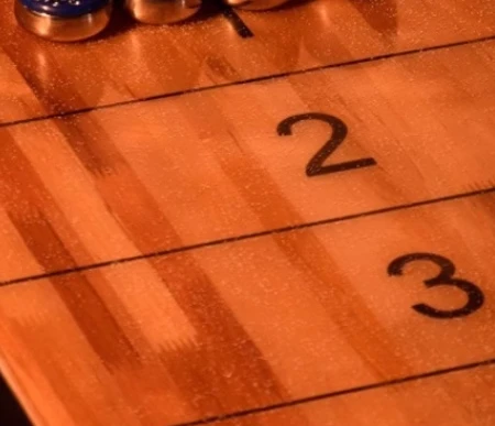 Table de Shuffleboard Standard pour Tournoi Dédié