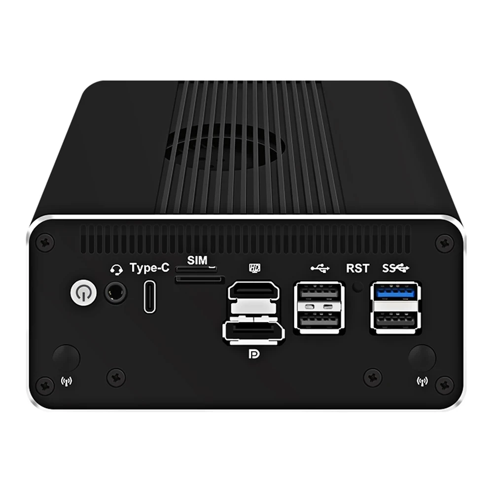 Imagem -03 - Topton-mini pc Firewall Appliance Servidor Proxeon 12th Gen 2x10g Sfp Intel I3-n305 N200 N100 4x I226-v Ddr5 Nvme Soft Router