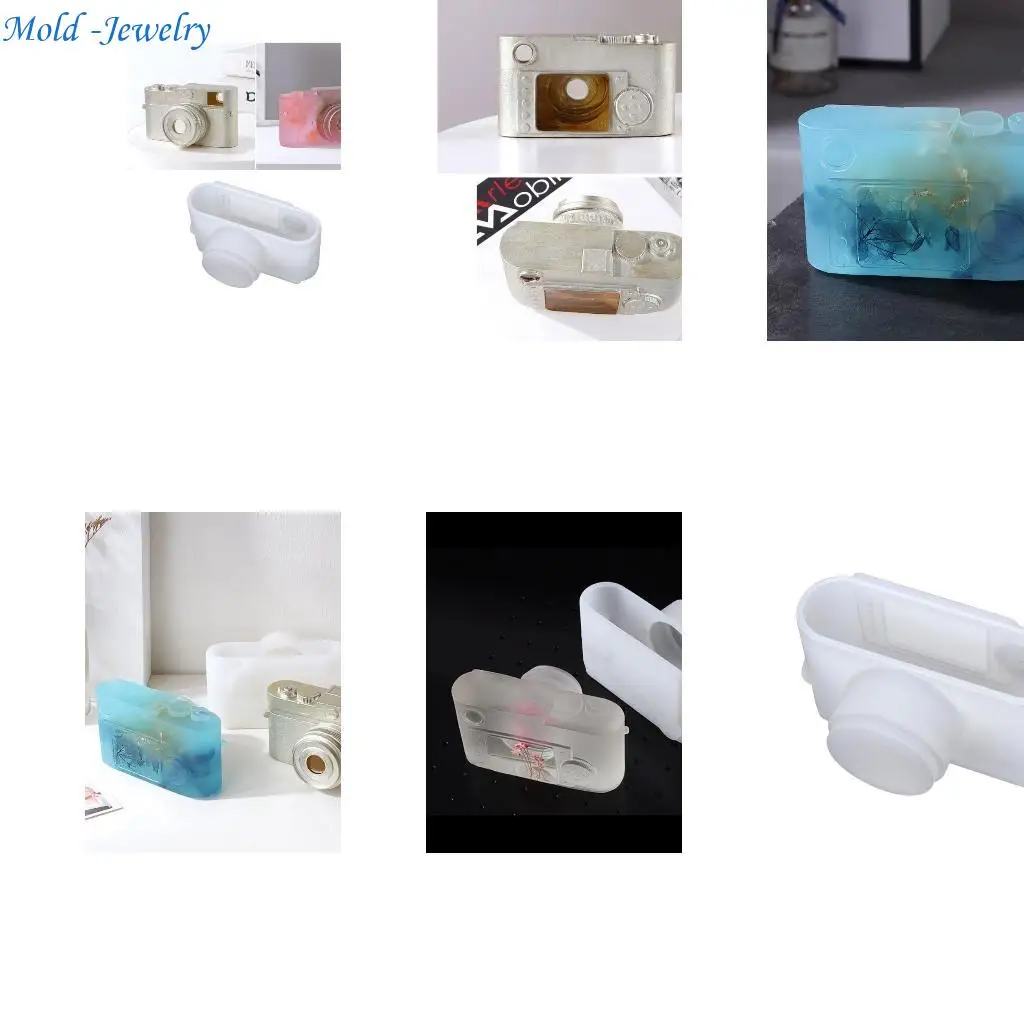 

69HB Camera Silicone Chocolate Candy Mold Cake Decorating Tools DIY Mini Soap Mold