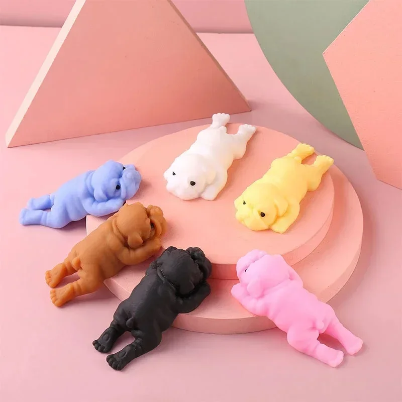 Squishy Dogs Anime Fidget Toys Puzzle simulazione creativa decompressione Toy Kawaii Dog antistress Toys Party Holiday Gifts