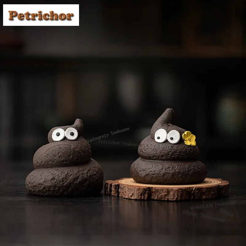 Cute Faeces Incense Holder Incense Waterfall Incense Burners Meditation Smell Distributor Censer Teaset Accessories Decoration