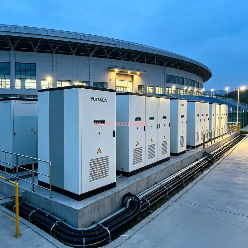 WMWMNU for YUTANDA Industrial Commercial 261kWh LiFePO4 Energy Storage Cabinet Liquid Cooling BESS Solar Battery System Grid