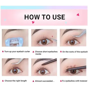 MIZBARN-Eyelash Extension ، فردي ، احترافي ، عنقود فردي ، طعم ، سعة كبيرة ، مكياج زهور ، شخصي ، بالجملة ، 32 سطرا أفضل 6 مكياج مستورد لمبيعات الجملة - No3