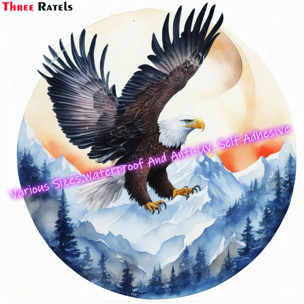 

Three Ratels M325 3d Eagle Flying Stickers And Decals For Bmw E90 Car Accessories Auto Decals