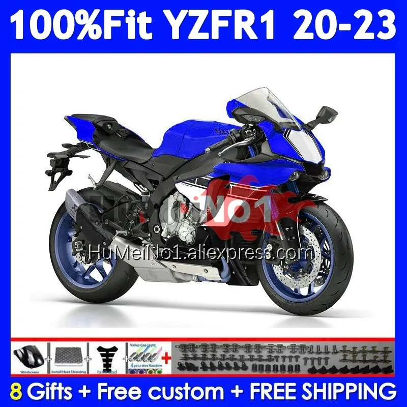 Injection For YAMAHA YZF R1 R 1 1000 YZF-R1 YZFR1 Hot blue blk 20 21 22 23 24 371No.139 YZF1000 2020 2021 2022 2023 2024 Fairing