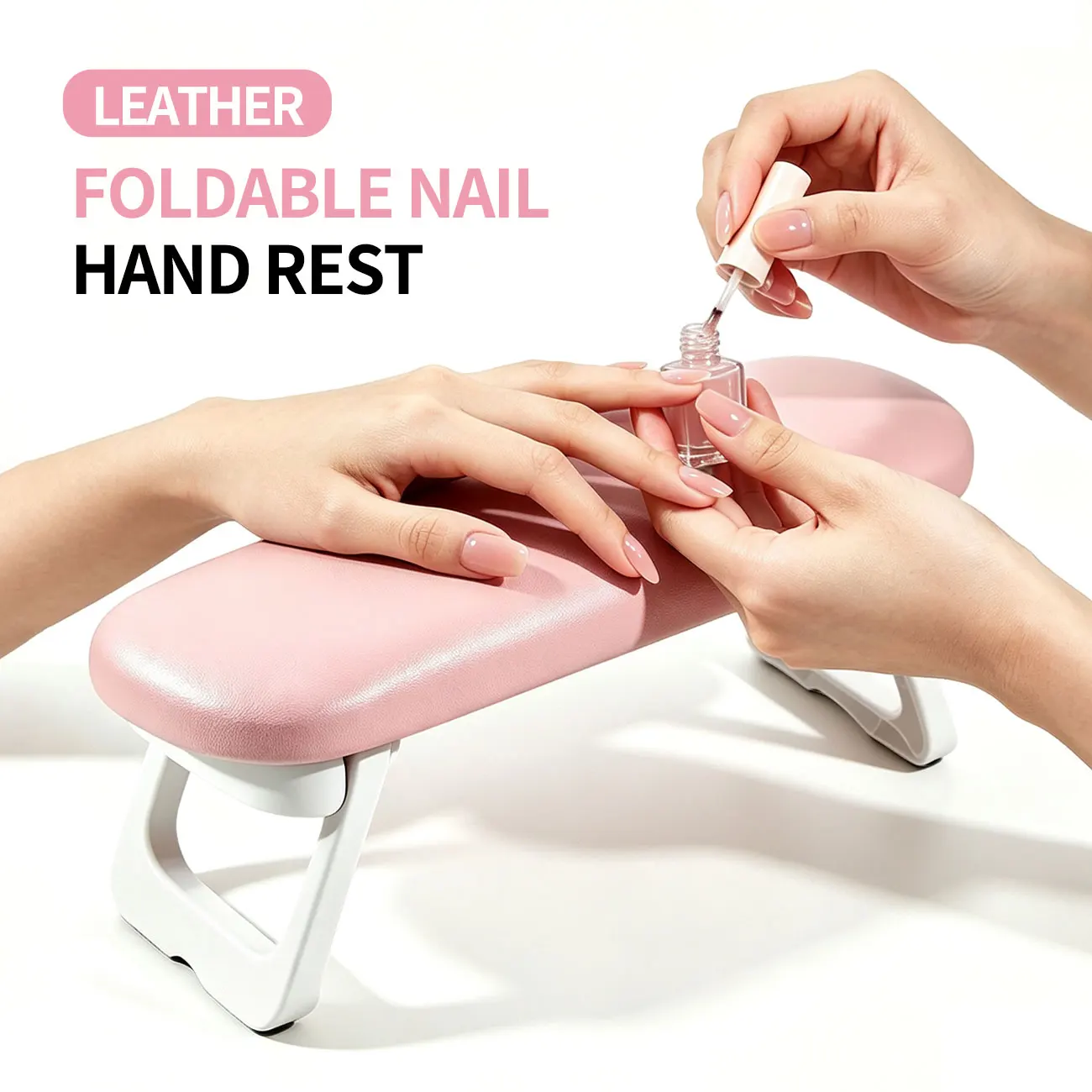 Superfine Fiber Leather Manicure Hand Pillow Foldable  Luxurious Manicure Hand Protector  Extra Thick Armrest Cushion - Suit