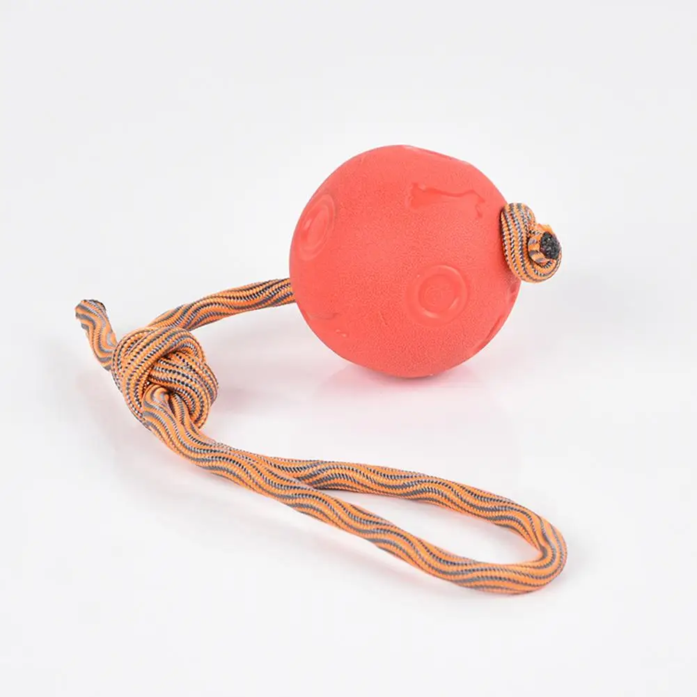 สัตว์เลี้ยงสุนัขยืดหยุ่นเชือกสวมใส่กัด Chewing ของเล่นตลกของเล่น Interactive สำหรับทำความสะอาดฟัน