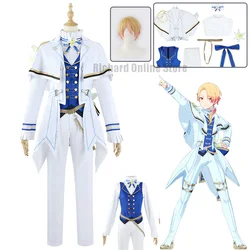 PJSK Game Project Sekai Colorful Stage Tenma Tsukasa Cosplay Costumes Wig  Party Suit Clothing Halloween Uniforms Stage Look Men