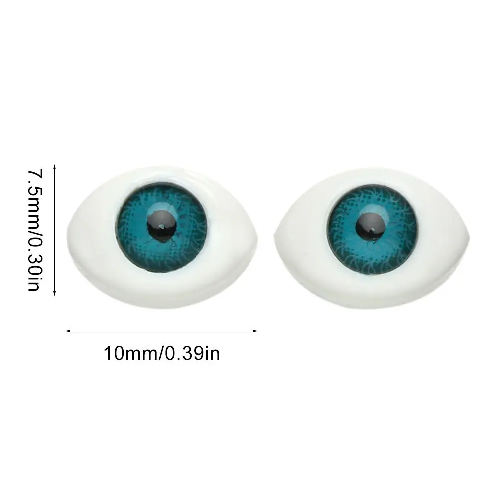 1Pair 10mm Puppet Making Animal Toys Dinosaur Eye Accessories DIY Craft Doll Safety Eyes