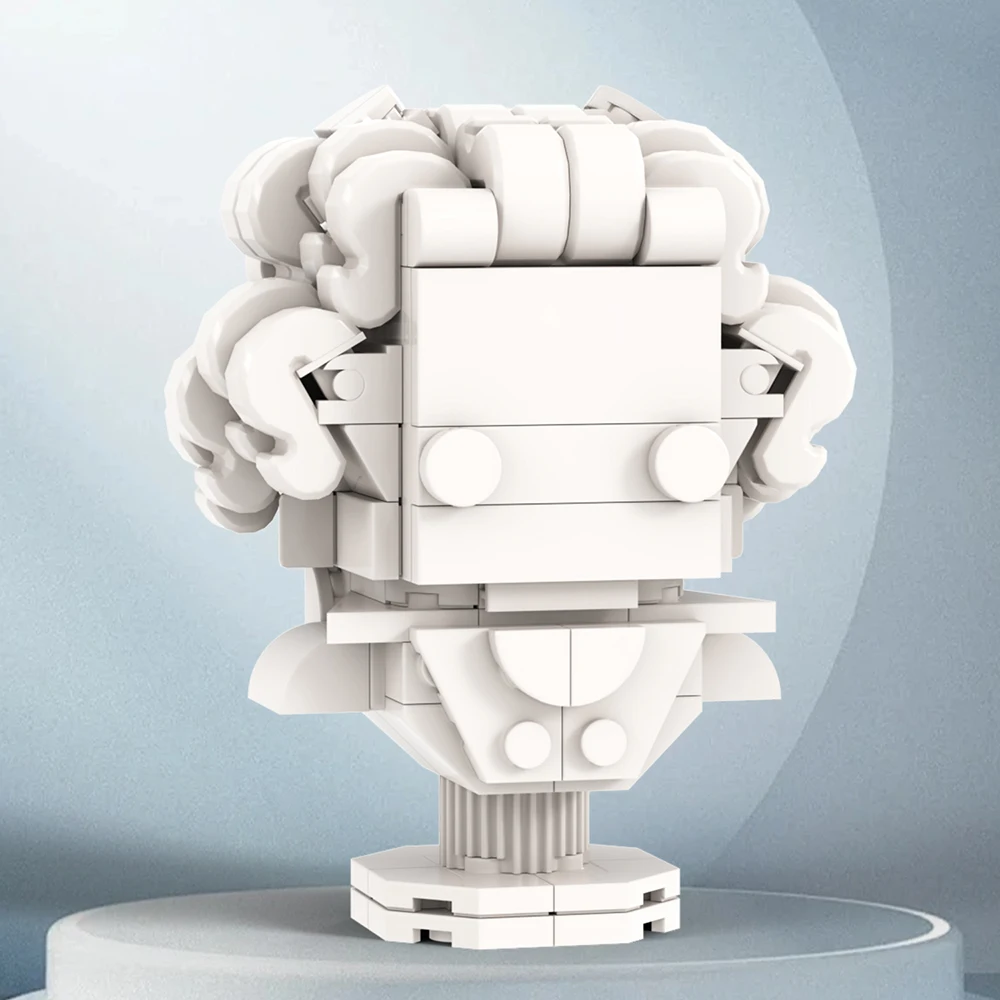 الكلاسيكية الإبداعية الشهيرة شخص الممثل الموسيقار مايكل جاكسون لاعب كرة القدم إليزابيث نموذج MOC لتقوم بها بنفسك بناء الالعاب العملاقة للطفل هدية