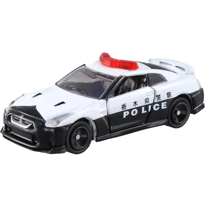 

Модель автомобиля TOMY Tomica из сплава, игрушка для мальчиков, японская игрушка № [номер]. Полицейский автомобиль 105 GTR 102724