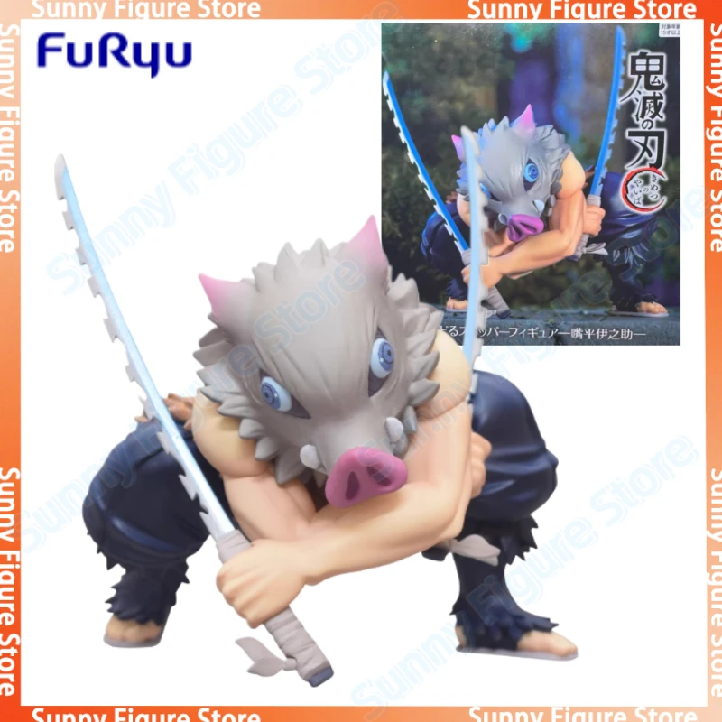 

В наличии 100% оригинал FuRyu Demon Slayer: Kimetsu No Yaiba Nudoru Stopper Фигурка- Hashibira Inosuke Коллекционная модель игрушки
