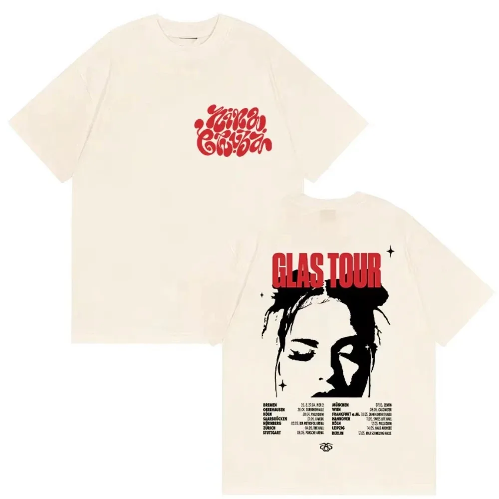 

Nina Chuba Tour 2025 Merch Graphic Print T Shirts High Quality Fashion T-shirts Casual Unisex Oversized Cotton Tees Streetwear