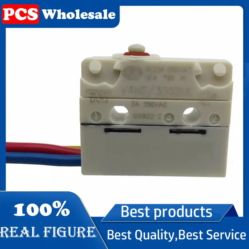 V4NS/3502UL elevator brake detection switch, IP40 waterproof micro switch, wire length 120mm, 3A250V
