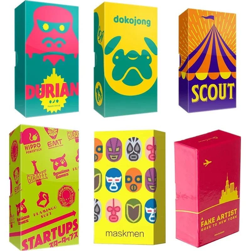 Oink Games Scout Durian DOKOJONG  Startups  Card Game: The Fun and Goofy Way to Collect Game Cards