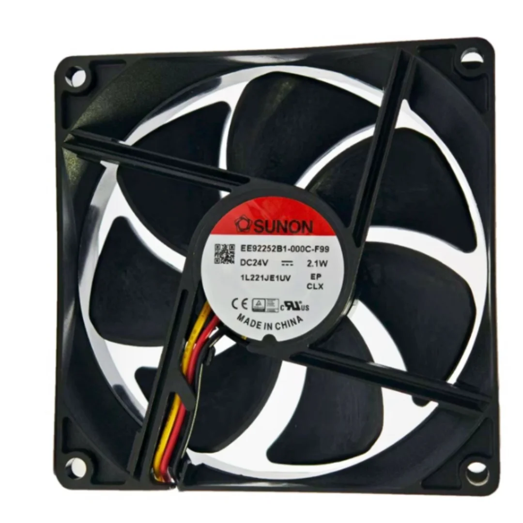 

SUNON EE92252B1-000C-F99 DC 24 В 2,1 Вт 92x92x25 мм 3-проводной охлаждающий вентилятор для сервера
