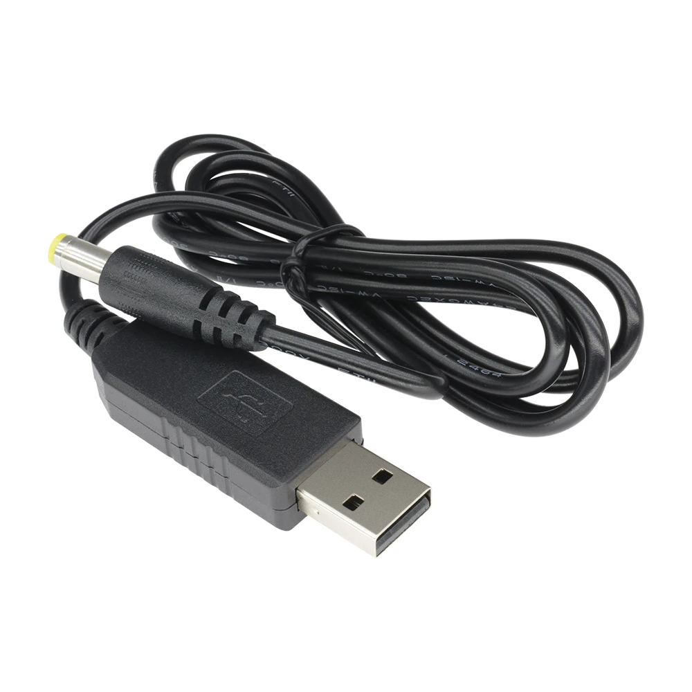 USB Power Boost Line DC 5V To 12V Step UP Module USB to DC 5.5*2.1MM Converter Adapter Cable For Camera Speaker Lamp 5V Device