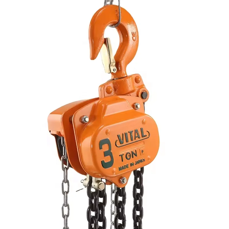 VT 2ton manual chain hoist factory Japanese hand movable pulley chain hoist for mining winches