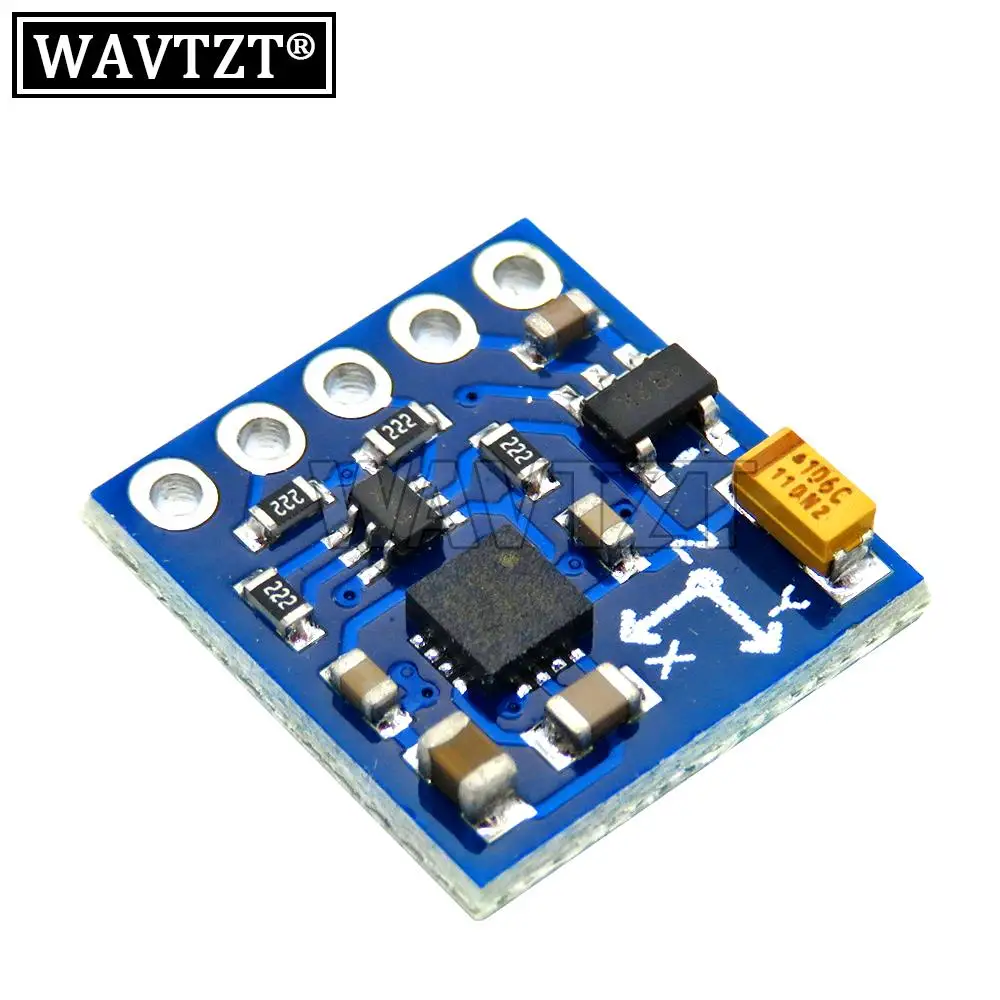 Picture 4: WAVTZT QMC5883 GY-271 3V-5V Triple Axis Tri-axis 3 Axis Compass Magnetometer Sensor Module Board QMC5883L For Arduino