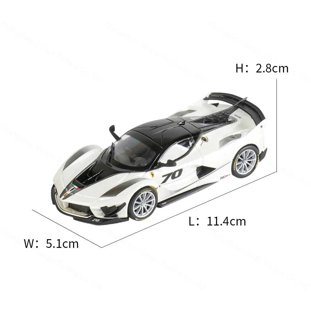 Bburago 1:43 Ferrari FXX-K EVO 2017 Static Die Cast Vehicles Collectible Model Racing Car Toys