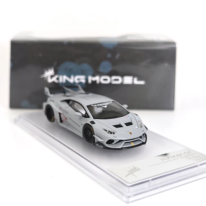 KING МОДЕЛЬ 164 Huracan LP610 Lamborghini, модификация широкого кузова, модель автомобиля из сплава, подарок