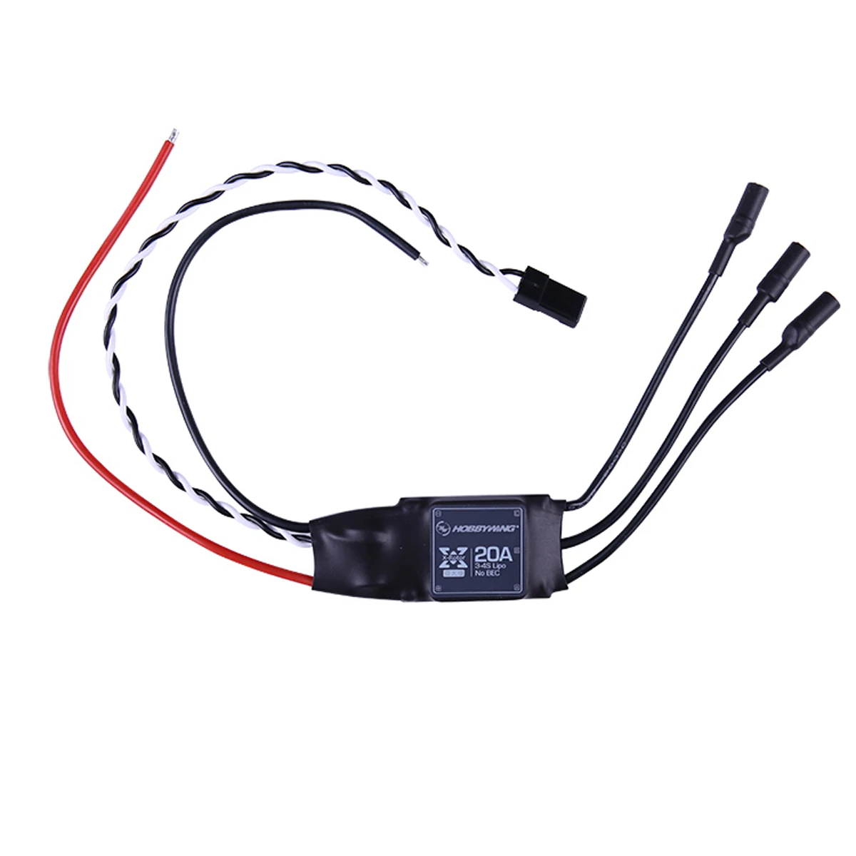 Hobbywing XRotor 2-6S Lipo 20A بدون فرش ESC No BEC معدل تحديث عالي لمروحيات الطائرات متعددة المحاور F17544/7