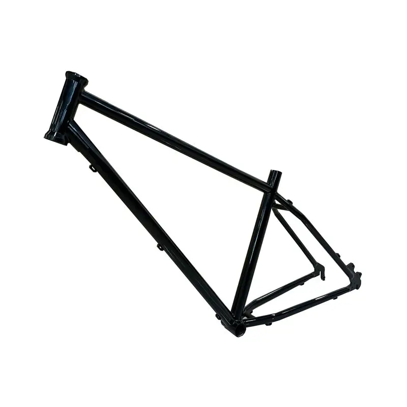Handmade Chrome Molybdenum Steel Electric Bicycle Frame Brushless Motor High Quality DIY Off-Road Build Part Black/White