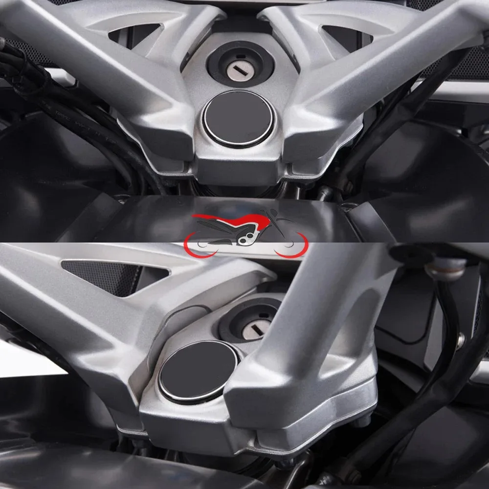 For BMW K1600GT K1600GTL 2012-2019 K 1600 GT L 1600GT GTL Motorcycle Silver CNC Alloy Handlebar Risers 18mm Height up Adapters