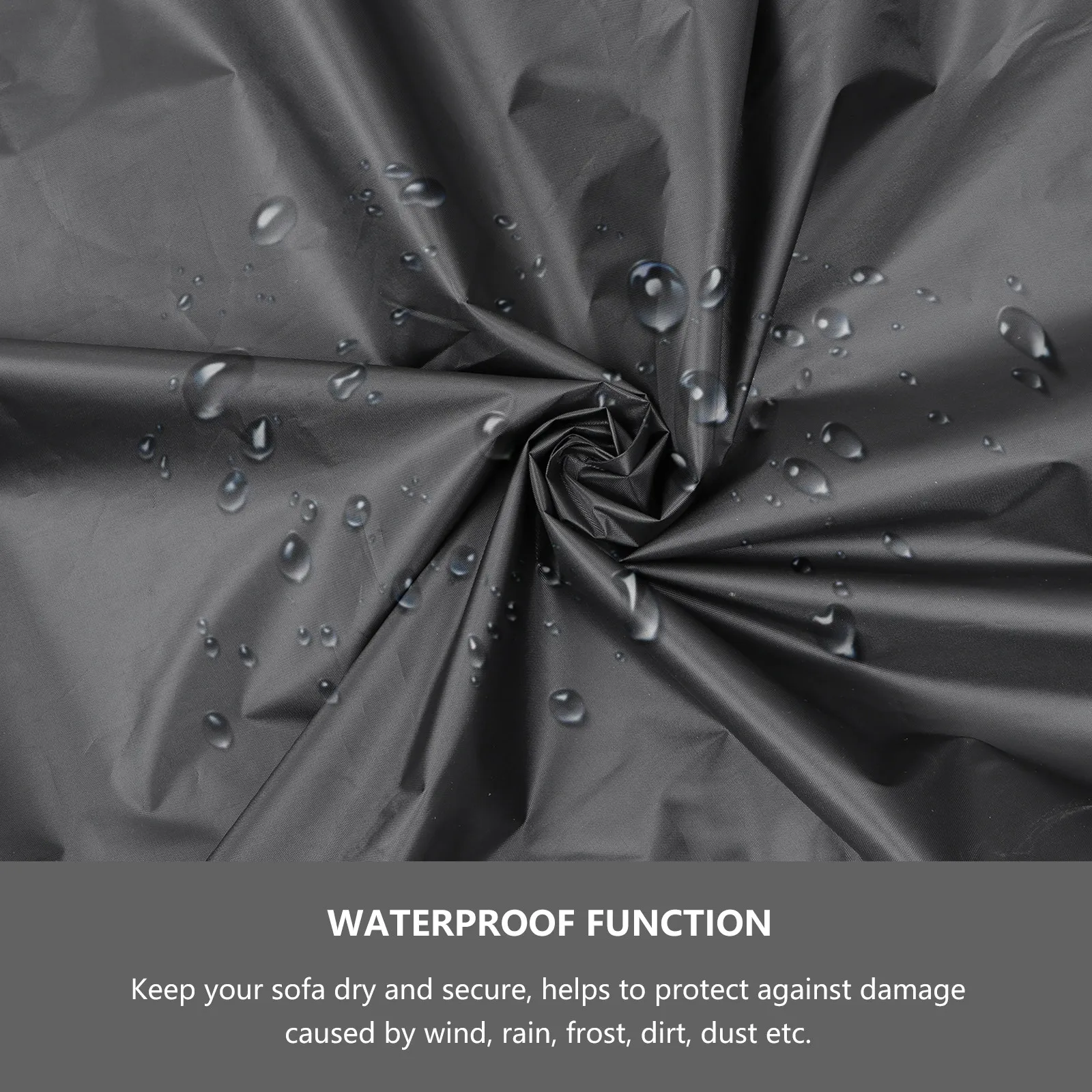 

V Shape Waterproof Furniture Cover Outdoor Patio Protective Dustproof Garden Couch Cover Outdoor Furniture Protector