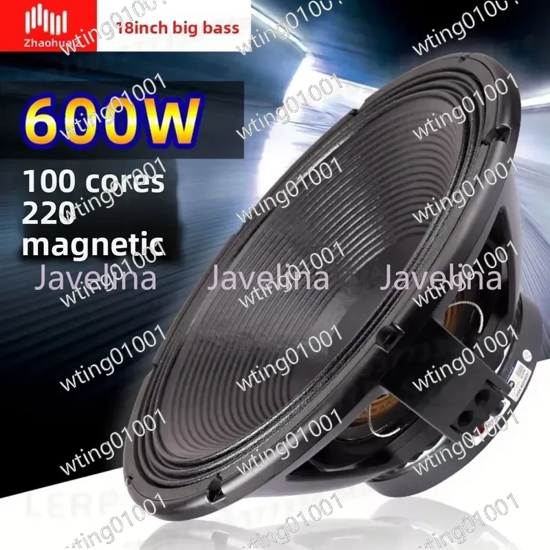 for RCF 18 Inch High Power PA Subwoofer Professional Stage Bar Audio System Single Double Eighteen Speaker Heavy Duty Bass