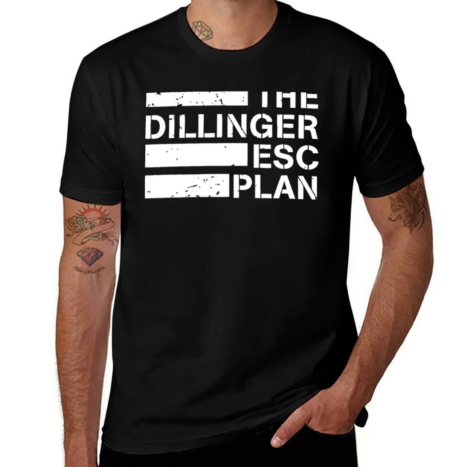 BEST SELLING - The Dillinger Escape Plan T-Shirt Street Art Print Tee Shirt T-Shirt