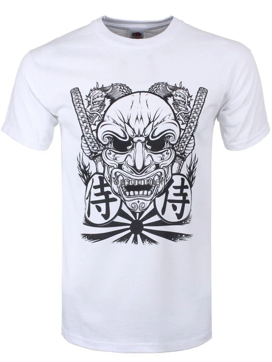 Unorthodox T-Shirt Masque Samurai Homme Blanc