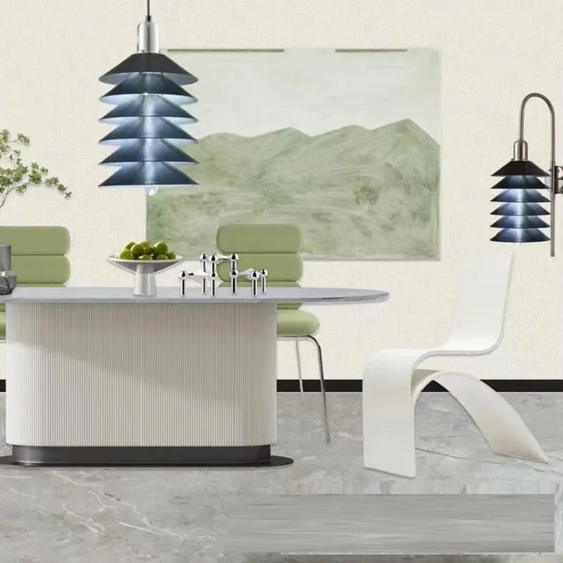 Danish Classic Wheat Ear LED Simple Creative Pendant Lamp Room Living Room Dining Room Corridor Bedroom Bedside Wall Lamp