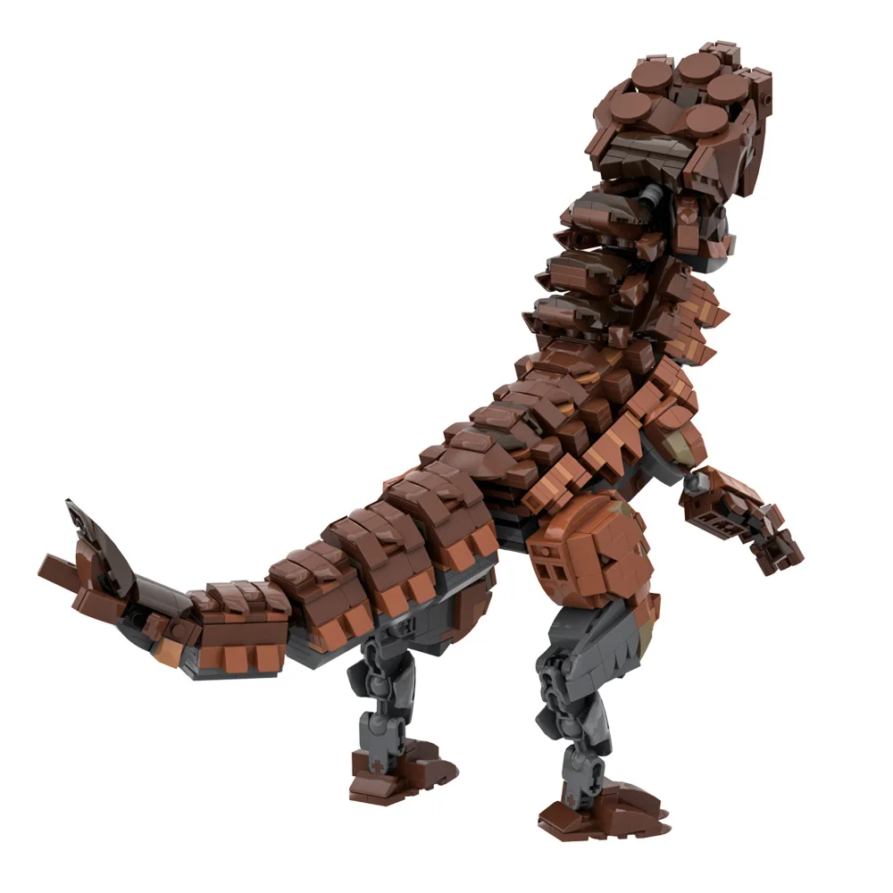 Moc monstro caçadores barroths blocos de construção modelo dinossauro monstro personagem tijolos montado brinquedo para crianças presente