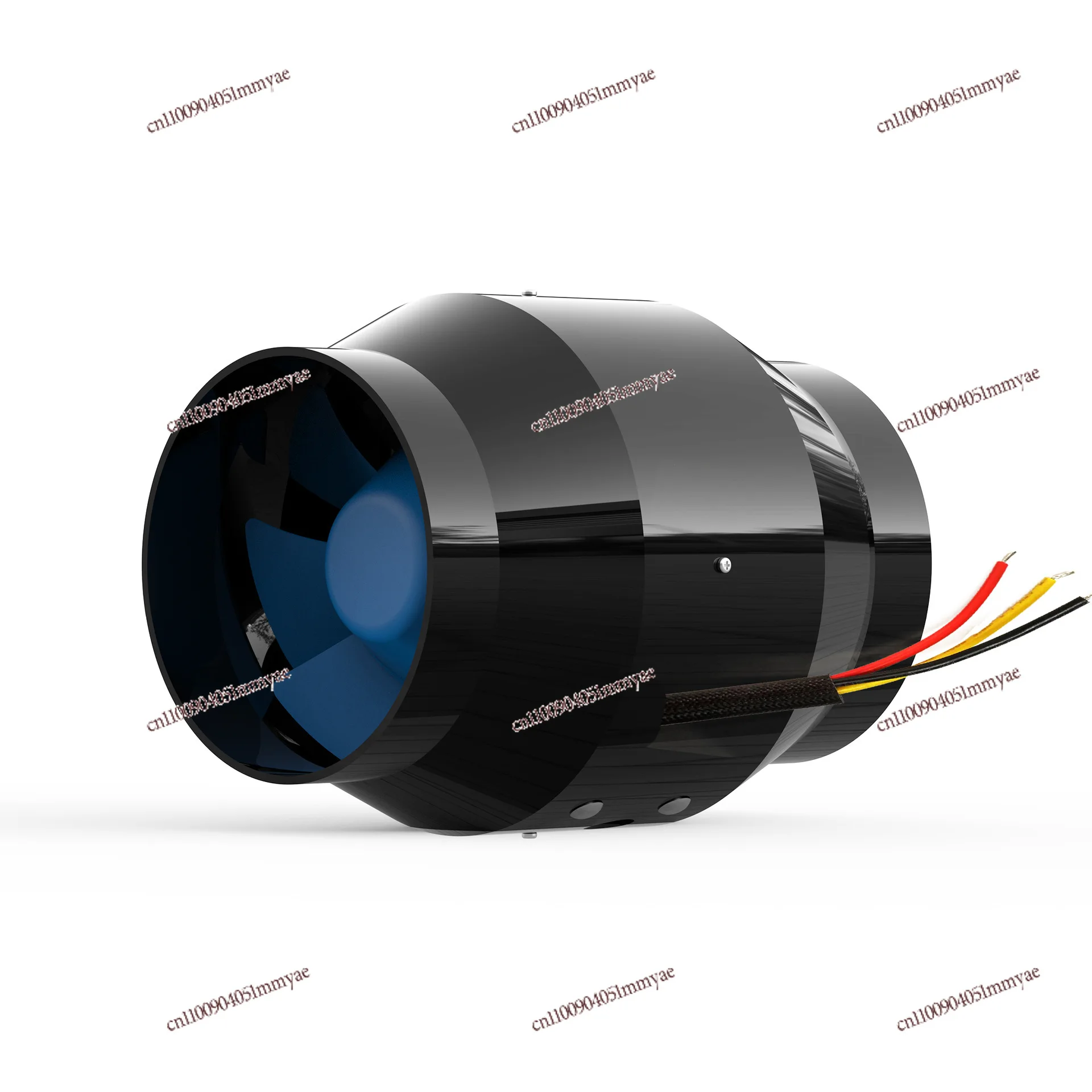 

4-Inch DC 12v24v Straight Fan, Special Yacht RV Silent High-speed Strong Ventilation and Exhaust Fan