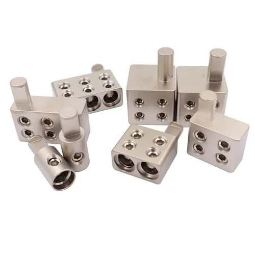 1 par de terminales de fuente de alimentación de cable divisor de Audio para coche amplificador de Audio Dual calibre 1/0 a calibre 1/0 reductores de entrada de amplificador descarga