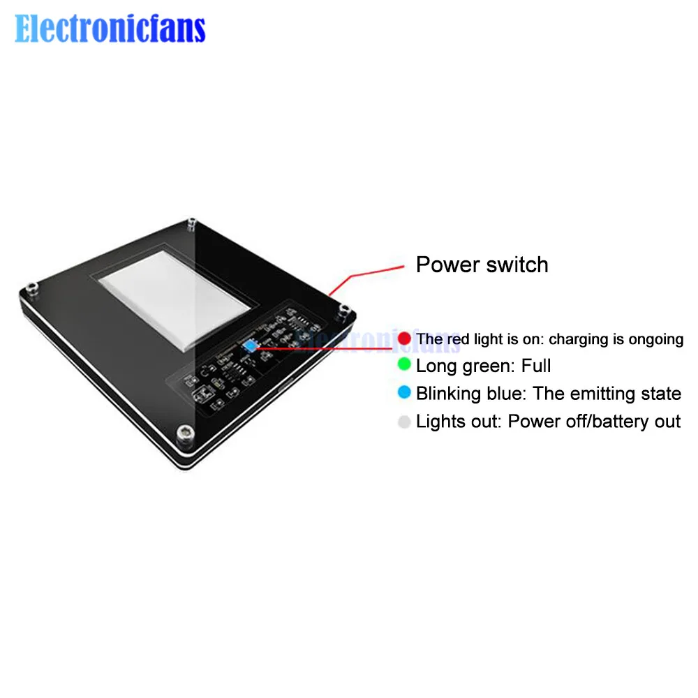 7.83HZ Schumann Wave Ultra Low Frequency Pulse Generator 5V Audio Resonator Type-C Interface Schumann Resonance Pulse Generator