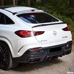 for Mercedes-Benz GLE class GLE Coupe C167 GLE350 450 GLE53 AMG GLE63 rear carbon fiber spoiler wing