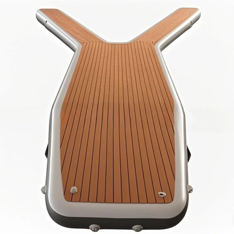 Inflatable Floating Platform Y-Type Yacht Marina Motorboat Docking Platform Ydock Accessories Water Buoyancy Portable