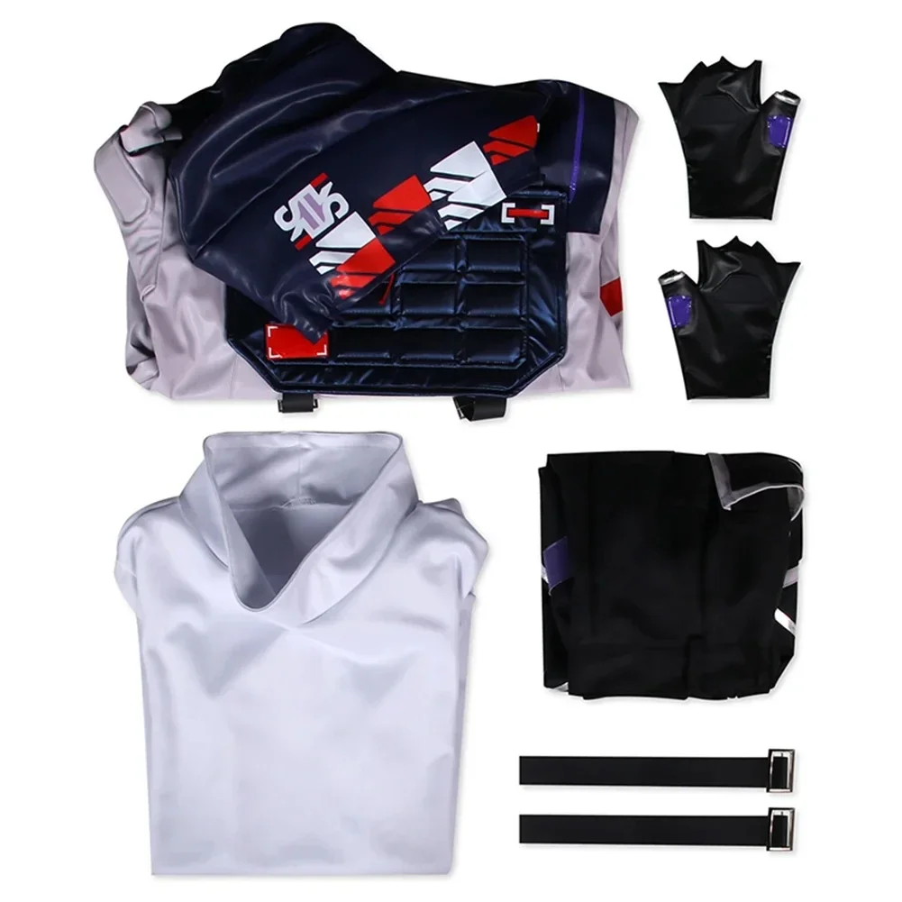 Anime ISO Cosplay Costume Game Valorant ISO Cosplay Suits Costume For Men Women Combat Uniform Halloween Party Novelty Outfit