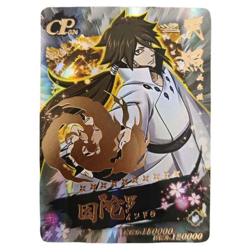 Anime NARUTO Rare CP Refraction Foil Uchiha Itachi Hoshigaki Kisame Konan Pain Toys for boys Collectible Cards Birthday Present