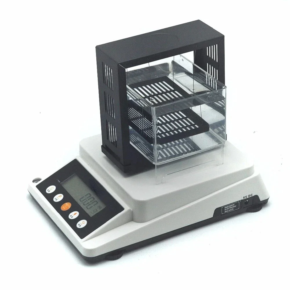 IKEME High Readability Digital Density Balance 610g/0.01g Electronic Density Scale Lab Liquid Powder Oil Testing Density Meter