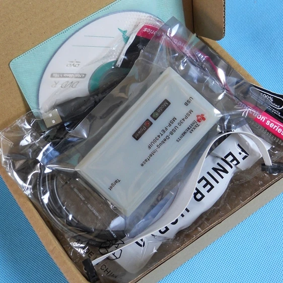 USB MSP430 Emulator MSP-FET430UIF Download and Burning Microcontroller JTAG Programmer