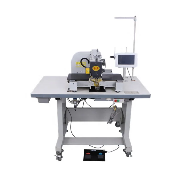 Bed Pattern Stitch Sewing Machine Programmable With Single Needle Core Motor Component  Type