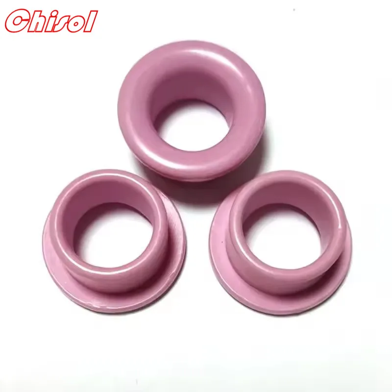 Oeillet en céramique d'oxyde d'aluminium 95%, 20 pièces, 3-30mm, vis de bobine en céramique d'alumine, bouton de perle en porcelaine, buse de fil isolant