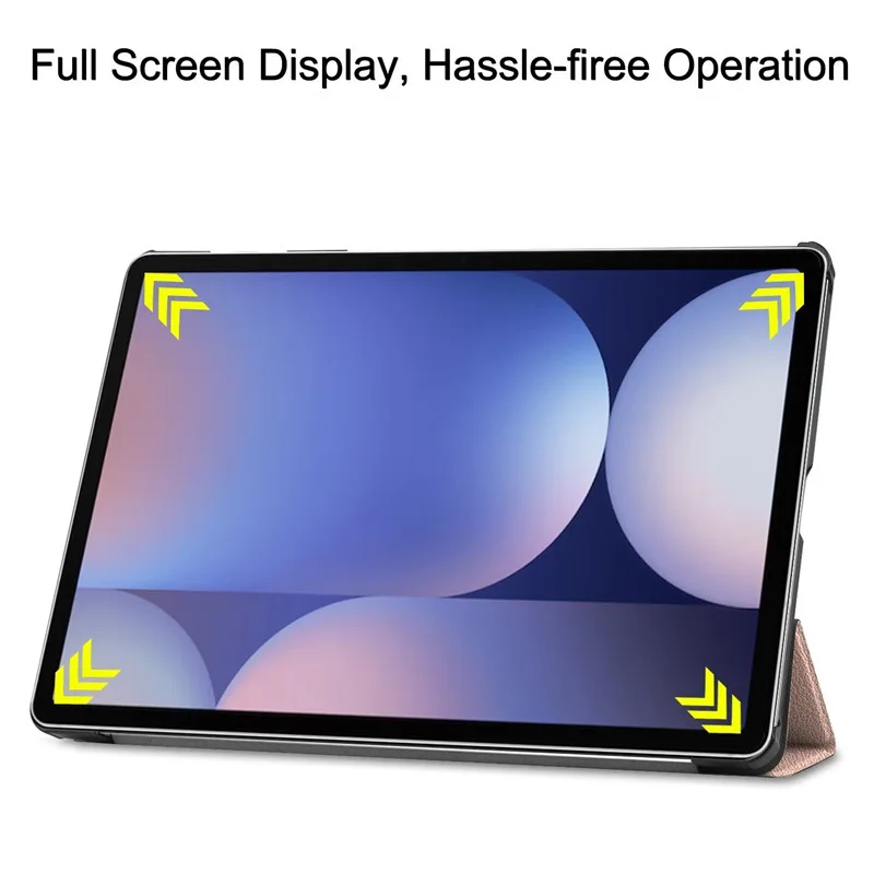 Dreifach Faltbare Hülle für Samsung Tab S10 FE / S9 / A9 11 Zoll mit Auto-Wach-Schlaf-Funktion Stoßfeste Abdeckung – Detail 4